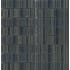 Emser Tile Newtro - 12" x 12" Geometric Mosaic Wall Tile - Textured Glossy Visual - Sold by Piece (0.94 SF/Sheet) Navy